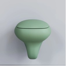 Подвесной безободковый унитаз с сиденьем микролифт Ambassador Diamond 123T21001R-122T21001