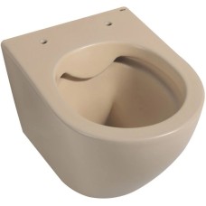 Подвесной безободковый унитаз с сиденьем микролифт Abber Bequem AC1100MBB