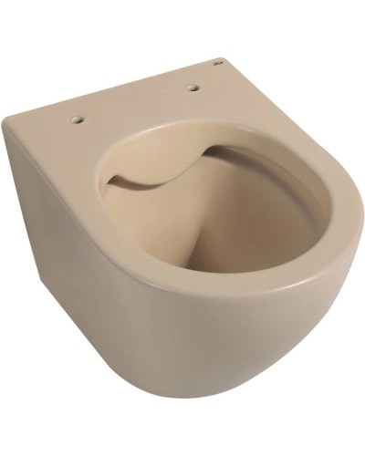 Подвесной безободковый унитаз с сиденьем микролифт Abber Bequem AC1100MBB