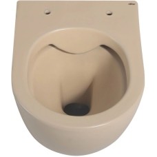 Подвесной безободковый унитаз с сиденьем микролифт Abber Bequem AC1100MBB