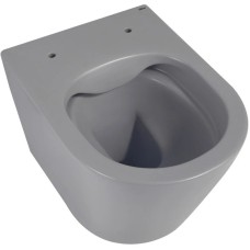 Подвесной безободковый унитаз с сиденьем микролифт Abber Bequem AC1102MG