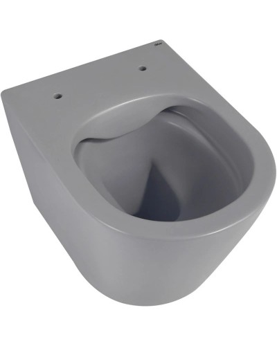 Подвесной безободковый унитаз с сиденьем микролифт Abber Bequem AC1102MG