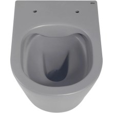 Подвесной безободковый унитаз с сиденьем микролифт Abber Bequem AC1102MG