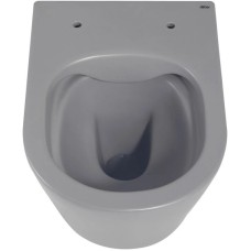 Подвесной безободковый унитаз с сиденьем микролифт Abber Bequem AC1102MG