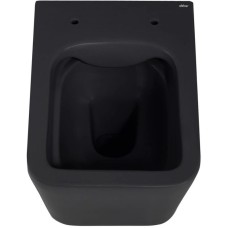 Подвесной безободковый унитаз с сиденьем микролифт Abber Rechteck AC1201MB