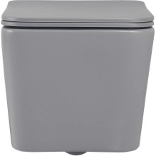 Подвесной безободковый унитаз с сиденьем микролифт Abber Rechteck AC1201MG