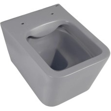 Подвесной безободковый унитаз с сиденьем микролифт Abber Rechteck AC1201MG