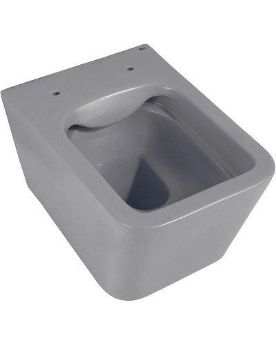 Подвесной безободковый унитаз с сиденьем микролифт Abber Rechteck AC1201MG