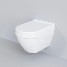 Подвесной безободковый унитаз Ambassador Nord 133T20001