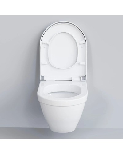 Подвесной безободковый унитаз Ambassador Nord 133T20001