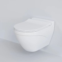 Подвесной безободковый унитаз Ambassador Nord 133T20001