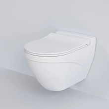 Подвесной безободковый унитаз Ambassador Nord 133T20001