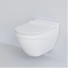 Подвесной безободковый унитаз Ambassador Nord 133T20001