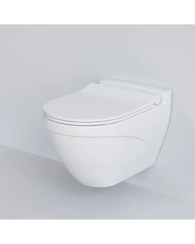 Подвесной безободковый унитаз Ambassador Nord 133T20001