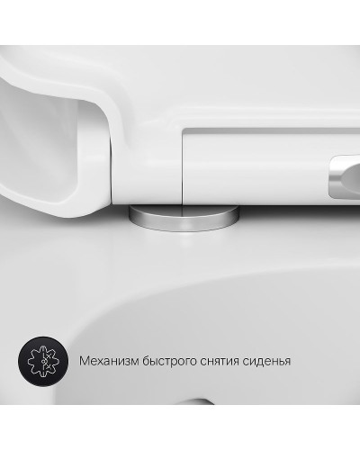 Унитаз AM.PM Sensation C301700WH подвесной без сиденья
