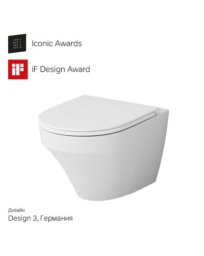 Унитаз AM.PM Inspire C501700WH подвесной без сиденья