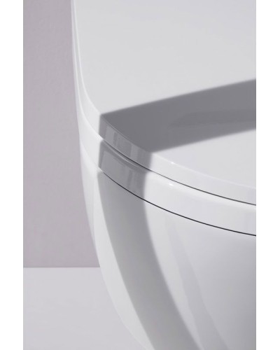 Унитаз биде Laufen Cleanet Riva Rimless 8.2069.1 подвесной с сиденьем Микролифт