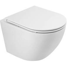 Подвесной безободковый унитаз BelBagno Sfera-R BB046CH-TOR