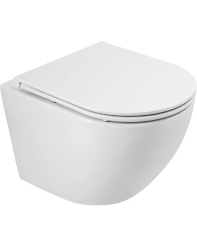 Подвесной безободковый унитаз BelBagno Sfera-R BB046CH-TOR