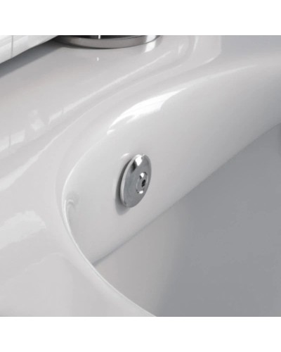 Подвесной безободковый унитаз с функцией биде с сиденьем микролифт BelBagno Due BB3103CHR-BS/SC