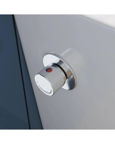 Подвесной безободковый унитаз с функцией биде с сиденьем микролифт BelBagno Uno BB3105CHR-BS/SC