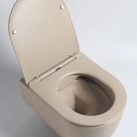 Подвесной безободковый унитаз с сиденьем микролифт Vincea Evo VT1-34SMC