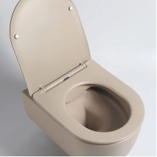 Подвесной безободковый унитаз с сиденьем микролифт Vincea Evo VT1-34SMC