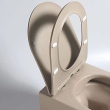 Подвесной безободковый унитаз с сиденьем микролифт Vincea Evo VT1-34SMC