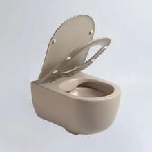 Подвесной безободковый унитаз с сиденьем микролифт Vincea Evo VT1-34SMC