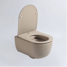 Подвесной безободковый унитаз с сиденьем микролифт Vincea Evo VT1-34SMC