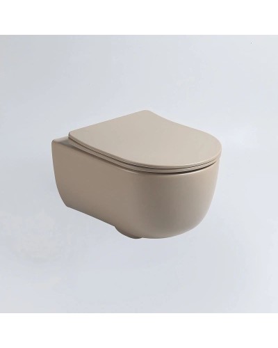 Подвесной безободковый унитаз с сиденьем микролифт Vincea Evo VT1-34SMC