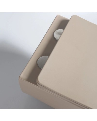 Подвесной безободковый унитаз с сиденьем микролифт Vincea Evo VT1-34SMC