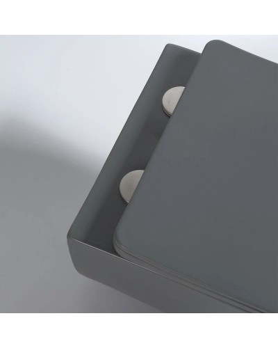 Подвесной безободковый унитаз с сиденьем микролифт Vincea Evo VT1-34SMA