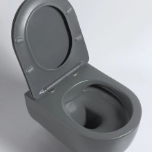 Подвесной безободковый унитаз с сиденьем микролифт Vincea Evo VT1-34SMA