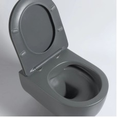 Подвесной безободковый унитаз с сиденьем микролифт Vincea Evo VT1-34SMA