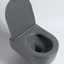 Подвесной безободковый унитаз с сиденьем микролифт Vincea Evo VT1-34SMA