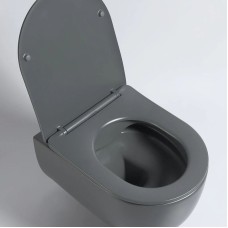 Подвесной безободковый унитаз с сиденьем микролифт Vincea Evo VT1-34SMA