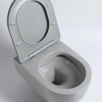 Подвесной безободковый унитаз с сиденьем микролифт Vincea Evo VT1-34SMG