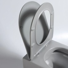 Подвесной безободковый унитаз с сиденьем микролифт Vincea Evo VT1-34SMG