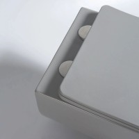 Подвесной безободковый унитаз с сиденьем микролифт Vincea Evo VT1-34SMG