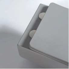 Подвесной безободковый унитаз с сиденьем микролифт Vincea Evo VT1-34SMG