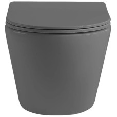 Подвесной безободковый унитаз с сиденьем микролифт Vincea Globo VT1-14SMA