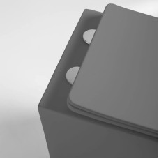 Подвесной безободковый унитаз с сиденьем микролифт Vincea Globo VT1-14SMA