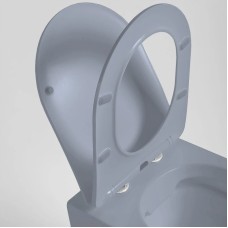 Подвесной безободковый унитаз с сиденьем микролифт Vincea Globo VT1-14SMO