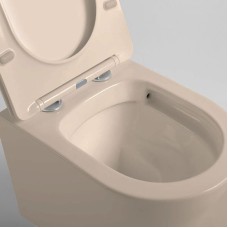 Подвесной безободковый унитаз с сиденьем микролифт Vincea Piatti VT1-11SMC
