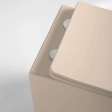 Подвесной безободковый унитаз с сиденьем микролифт Vincea Piatti VT1-11SMC