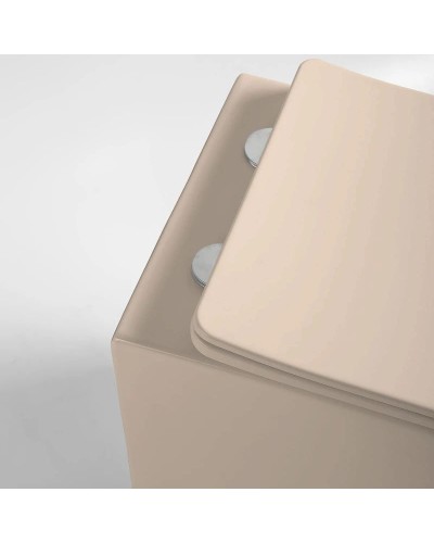 Подвесной безободковый унитаз с сиденьем микролифт Vincea Piatti VT1-11SMC