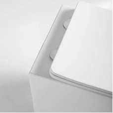 Подвесной безободковый унитаз с сиденьем микролифт Vincea Piatti VT1-11S