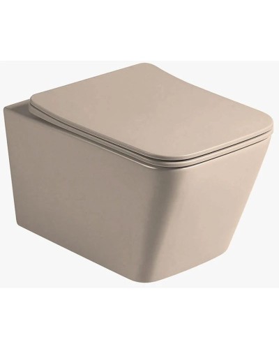 Подвесной безободковый унитаз с сиденьем микролифт Vincea Q-Line VT1-12MC