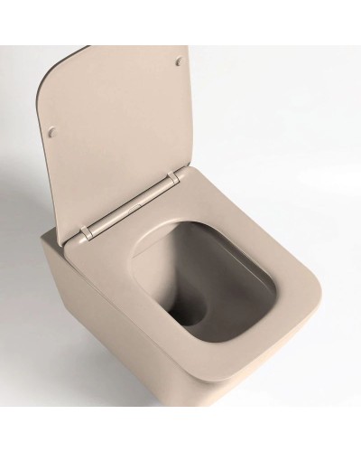 Подвесной безободковый унитаз с сиденьем микролифт Vincea Q-Line VT1-12MC